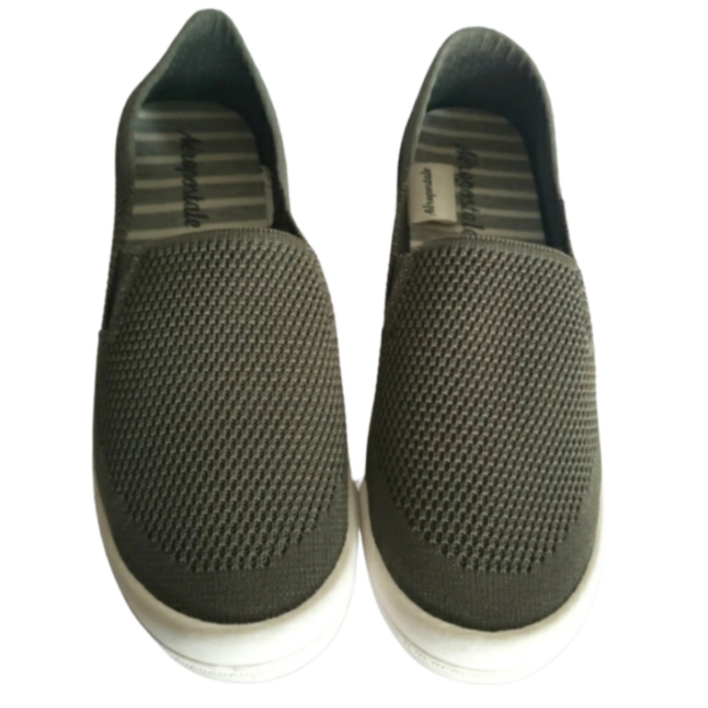 Aeropostle Olive Green Slip on Sneakers